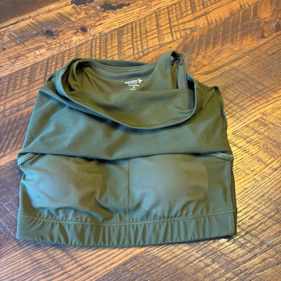 Ladies Old Navy Sports Bra - Olive Green - size XS - NWT - Picture 9 of 9